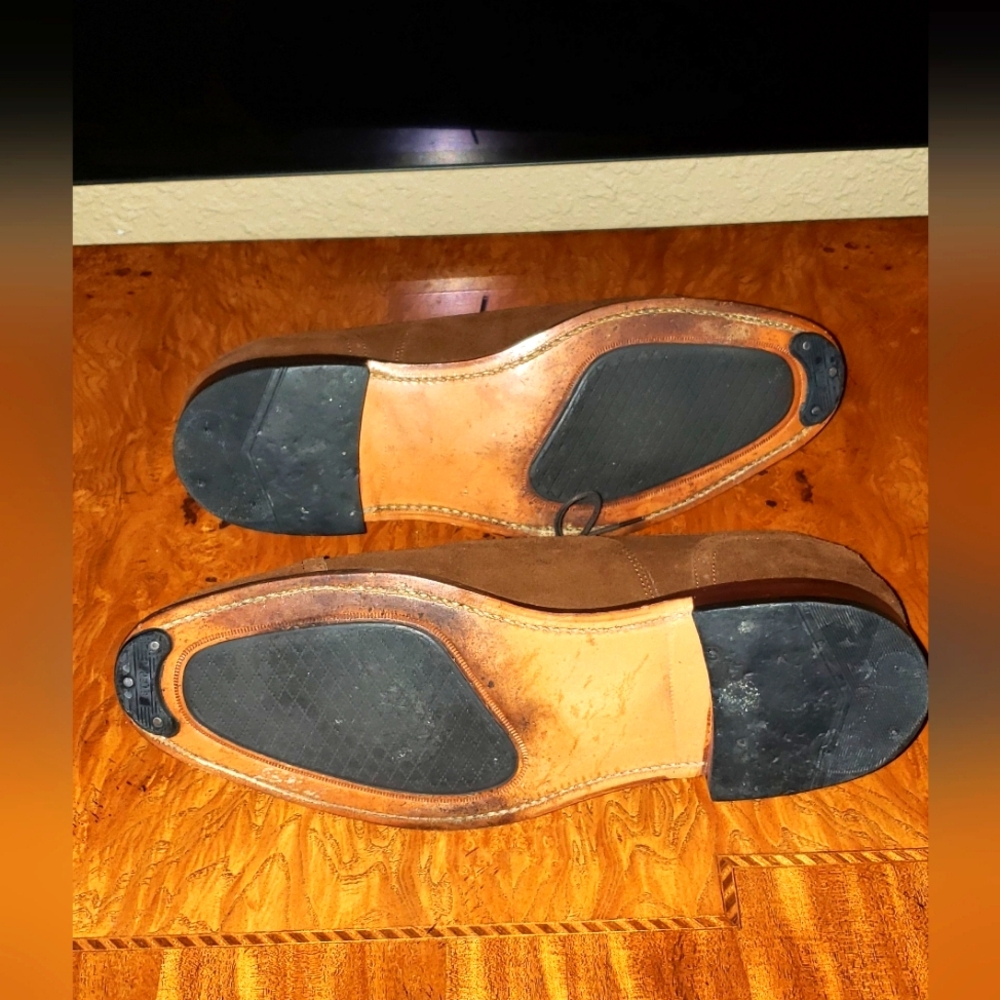 LOAKE Suede 10.5D Men's Dress Shoes - Picture 6 of 6
